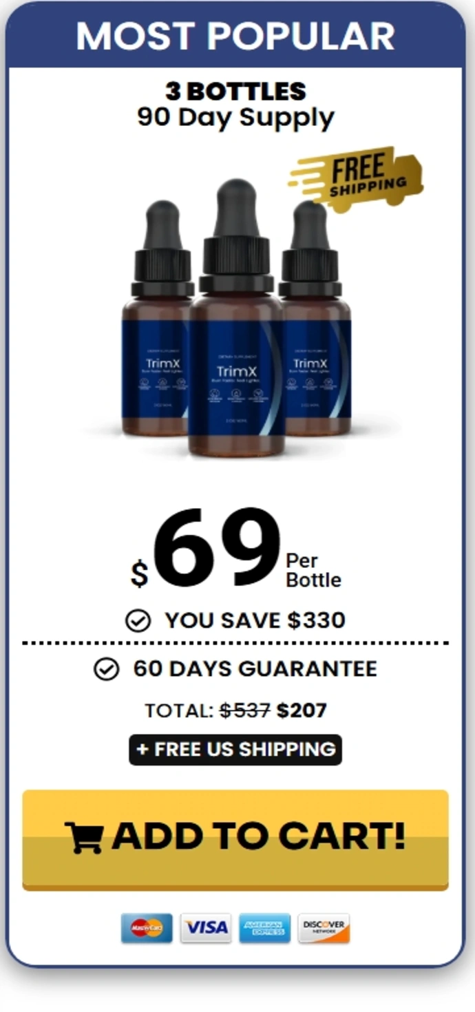 Buy TrimX 3 Bottle
